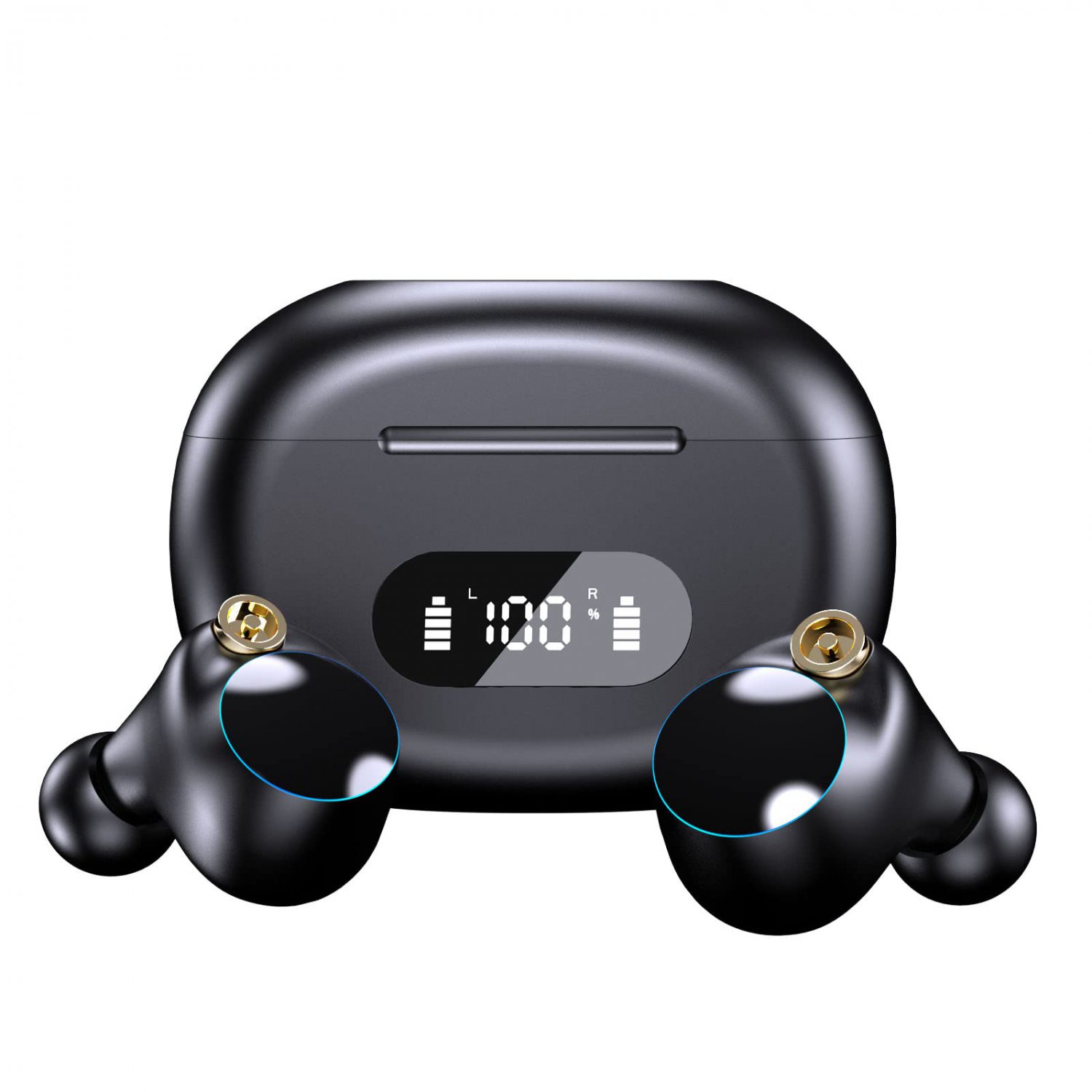 Wireless Earbuds Bluetooth 5.2 Headphones with Microphone, Noise Cancelling Wireless Ear Buds, in-Ea