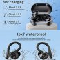 Wireless Earbuds,Sport Bluetooth 5.2 Headphones with Earhooks Wireless Earphones in-Ear,Ear Buds Wir