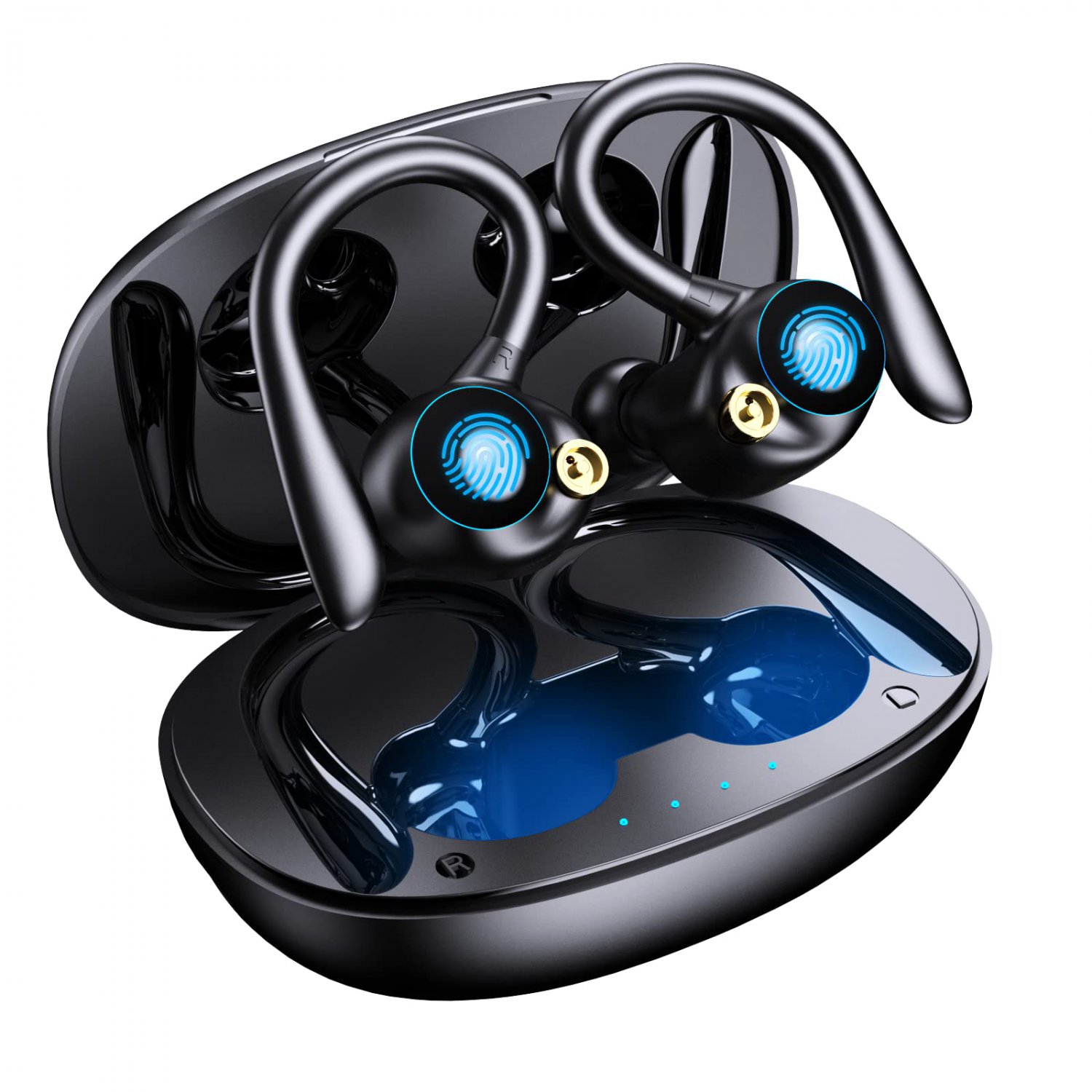 Wireless Earbuds Bluetooth5.2 Headphones 120H Playtime Ear Buds IPX7 Waterproof Bluetooth Earphones,