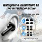 Duvoss Bluetooth 5.3 Wireless Earbuds, Noise Cancelling Deep Bass Sound 49H Playtime Waterproof with