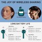 Wireless Earbuds, Bluetooth 5.2 ENC Noise Cancelling Deep Bass in-Ear Stereo Earphones, IPX6 Waterpr