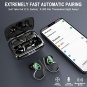 Wireless Earbud, Bluetooth 5.3 Headphones Sport Wireless Earphones in Ear Noise Cancelling Earbud wi