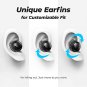 Wireless Earbuds, Tribit 100H Playtime Bluetooth 5.0 IPX8 Waterproof Touch Control True Wireless Blu