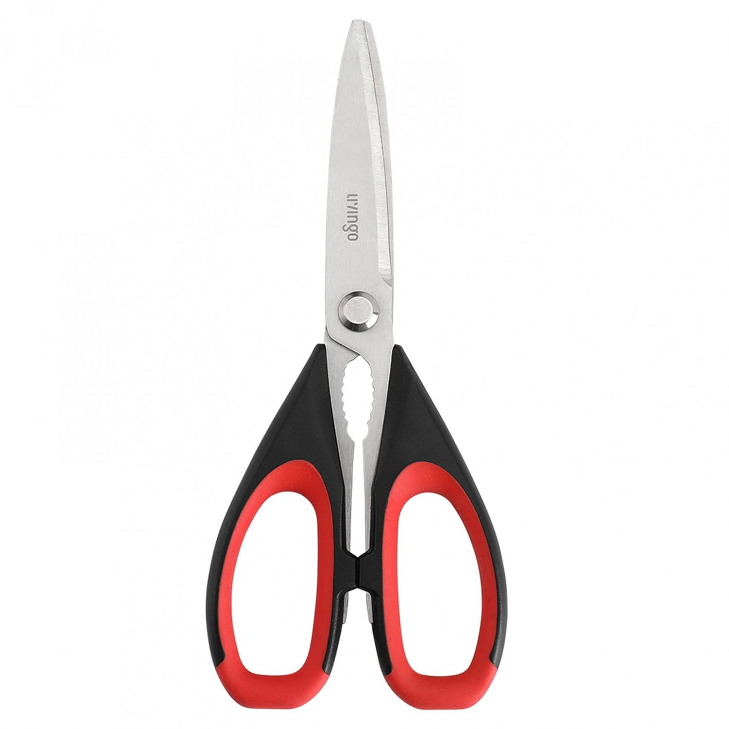 LIVINGO Kitchen Scissors Heavy Duty, 8.5 inch Dishwasher?Safe Ultra Sharp Premium Heavy Duty Kitchen
