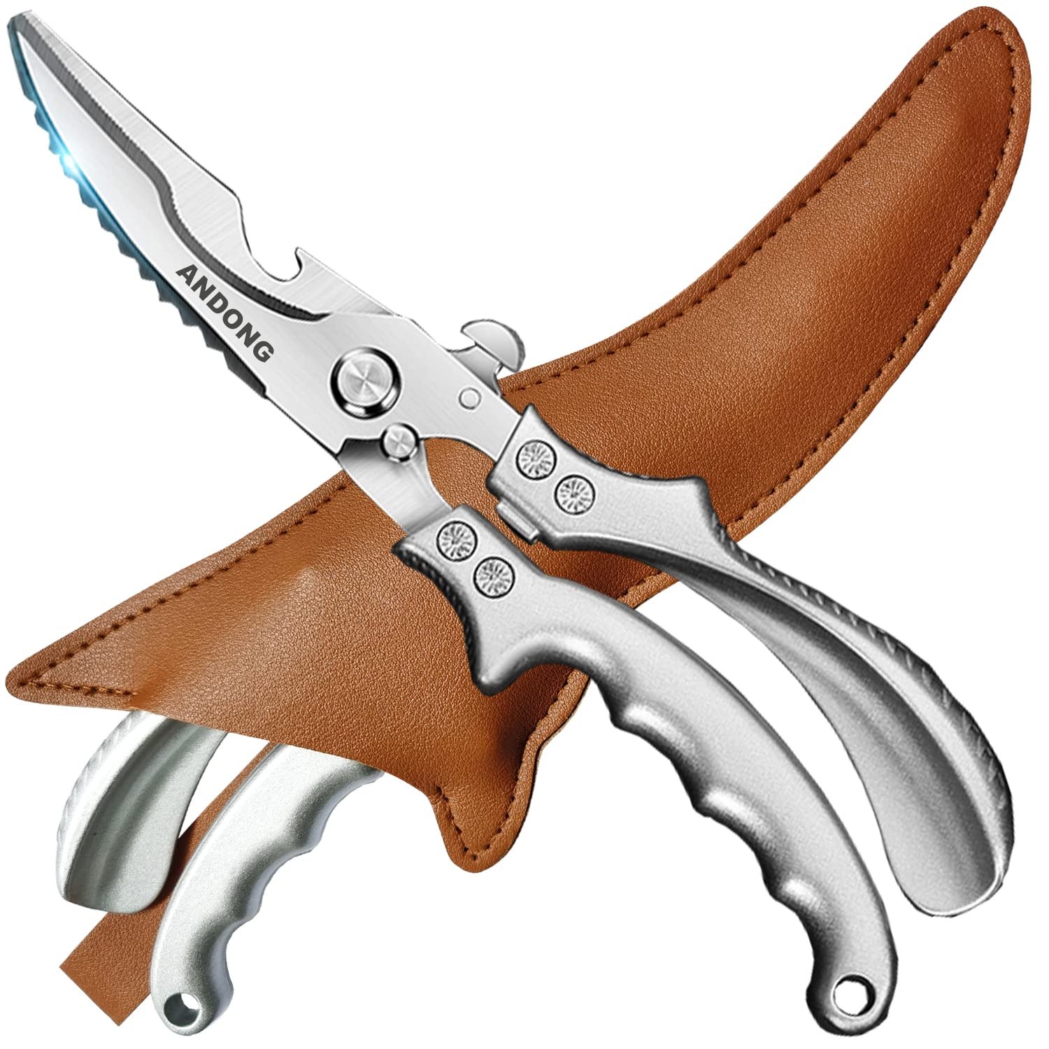 Poultry Shears Heavy Duty Professional,kitchen Scissors Heavy Duty Dishwasher Safe,kitchen Shears He