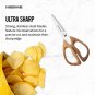 Farberware 5221282 All Purpose Shear, Pecan Wood Handles