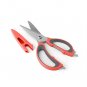 Farberware 4-in-1 Kitchen Shears, 2-Piece, Coral and Gray