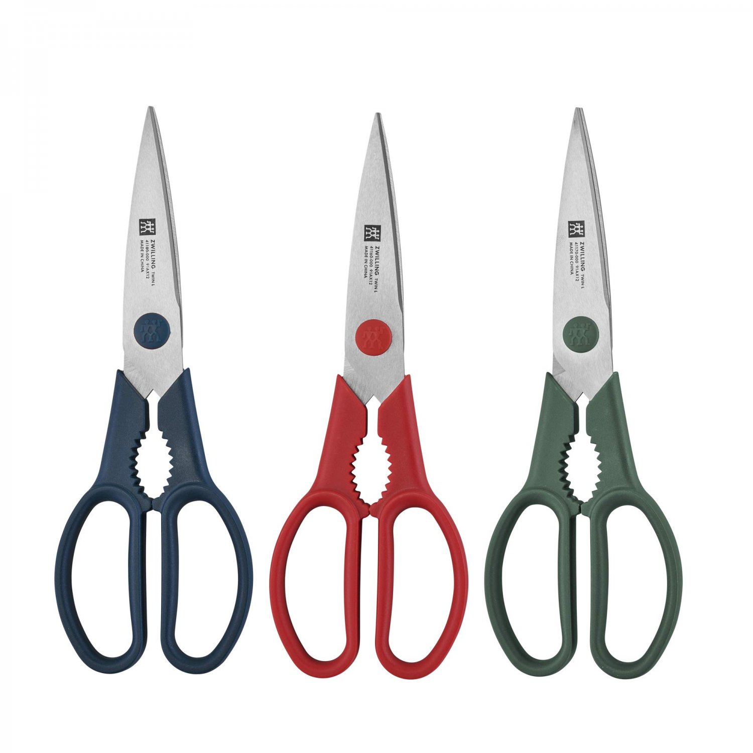 J.A. Henckels Now S S 3-pc Shears Set, 12"" x 6"" x 7"", Black