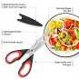 Kitchen Shears, iBayam Kitchen Scissors Heavy Duty Meat Scissors Poultry Shears, Dishwasher Safe Foo