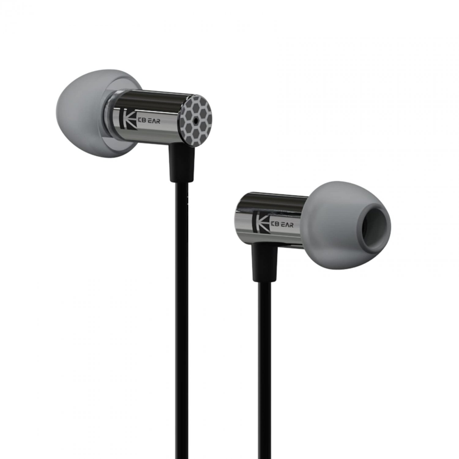 Wired Earbuds in Ear Earphones, Kbear Little Q 3 Years Warranty Wired Metal Headphones Light Weight,