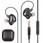 Wollony 3.5mm Sports Headphone Music Earphones for Samsung Galaxy A13 A32 A03S Wired in-Ear Earbuds