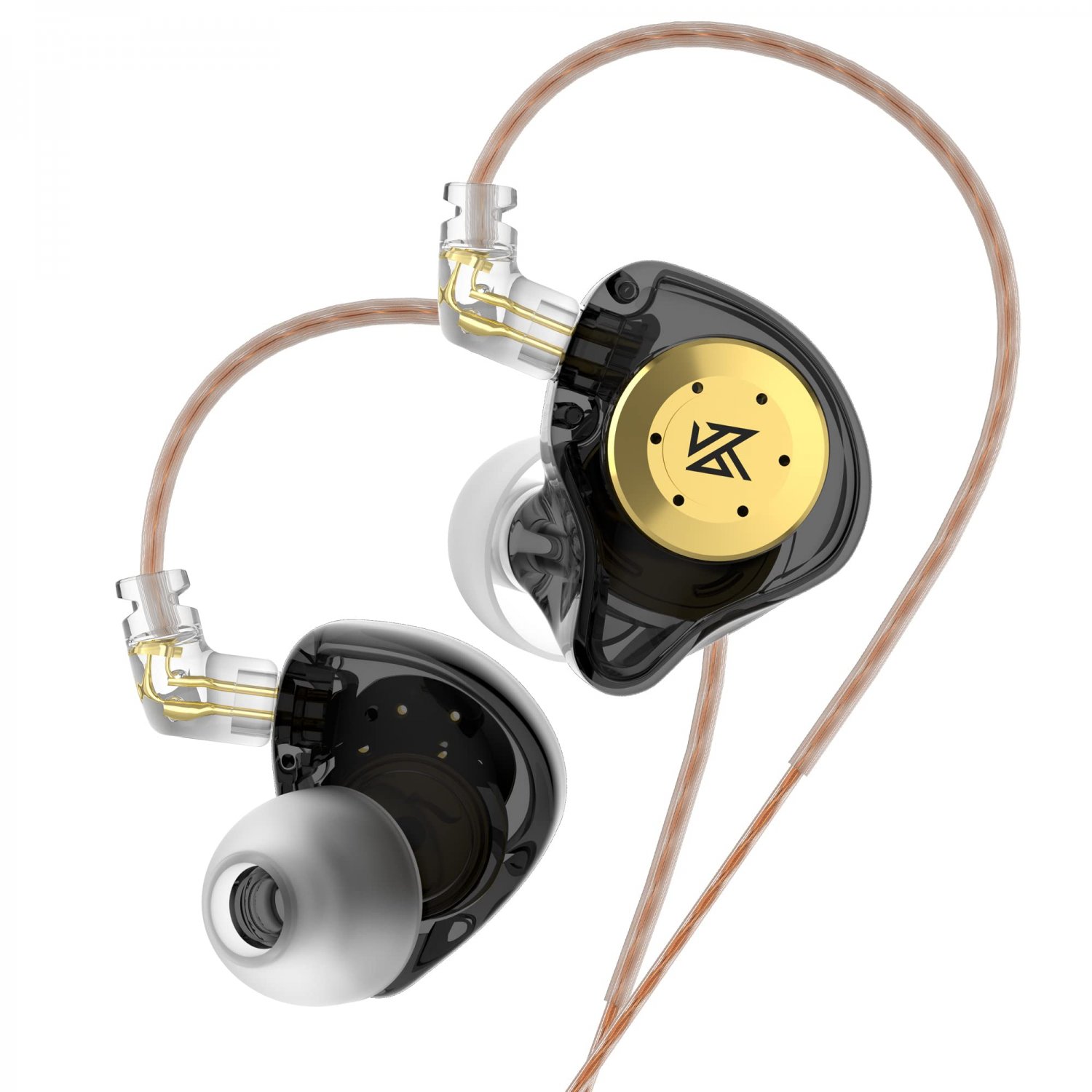 KZ EDX Pro in-Ear Headphones Wired, IEM Earphones, Dual DD HiFi Stereo Sound Earphones Noise Cancell