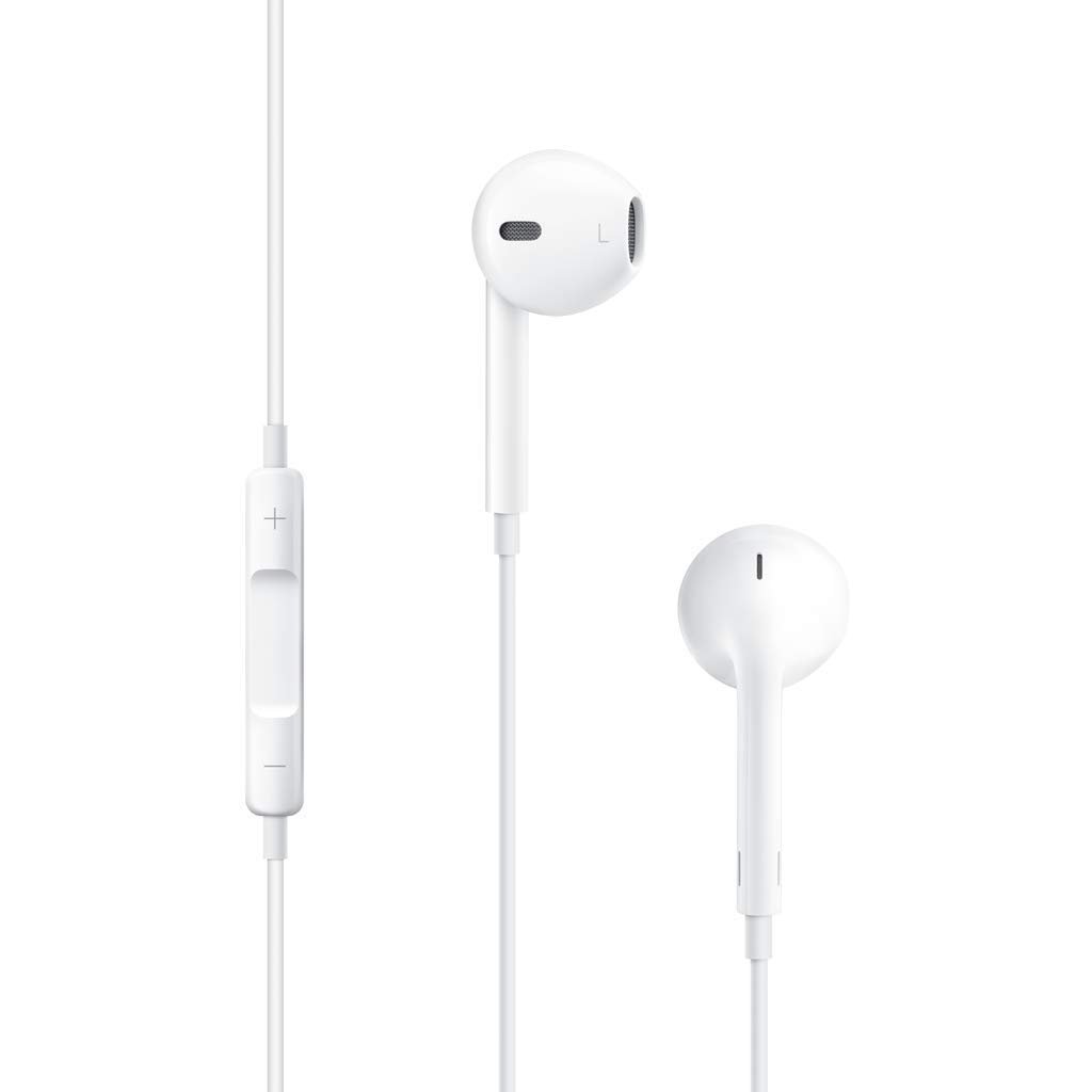 Apple EarPods Headphones with 3.5mm Plug. Microphone with Built-in Remote to Control Music, Phone Ca