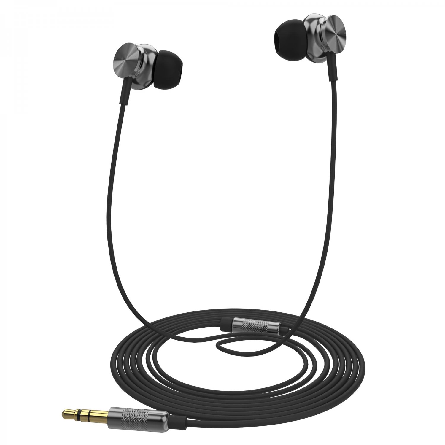 Betron BS10 Earphones Wired in Ear Earbud Headphones Strong Bass Noise Isolating Ear Buds 3.5mm Jack