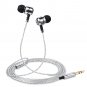 sephia SP3060 Earbuds Wired in-Ear Headphones with Tangle-Free Cord, Noise Isolating, Bass Driven So