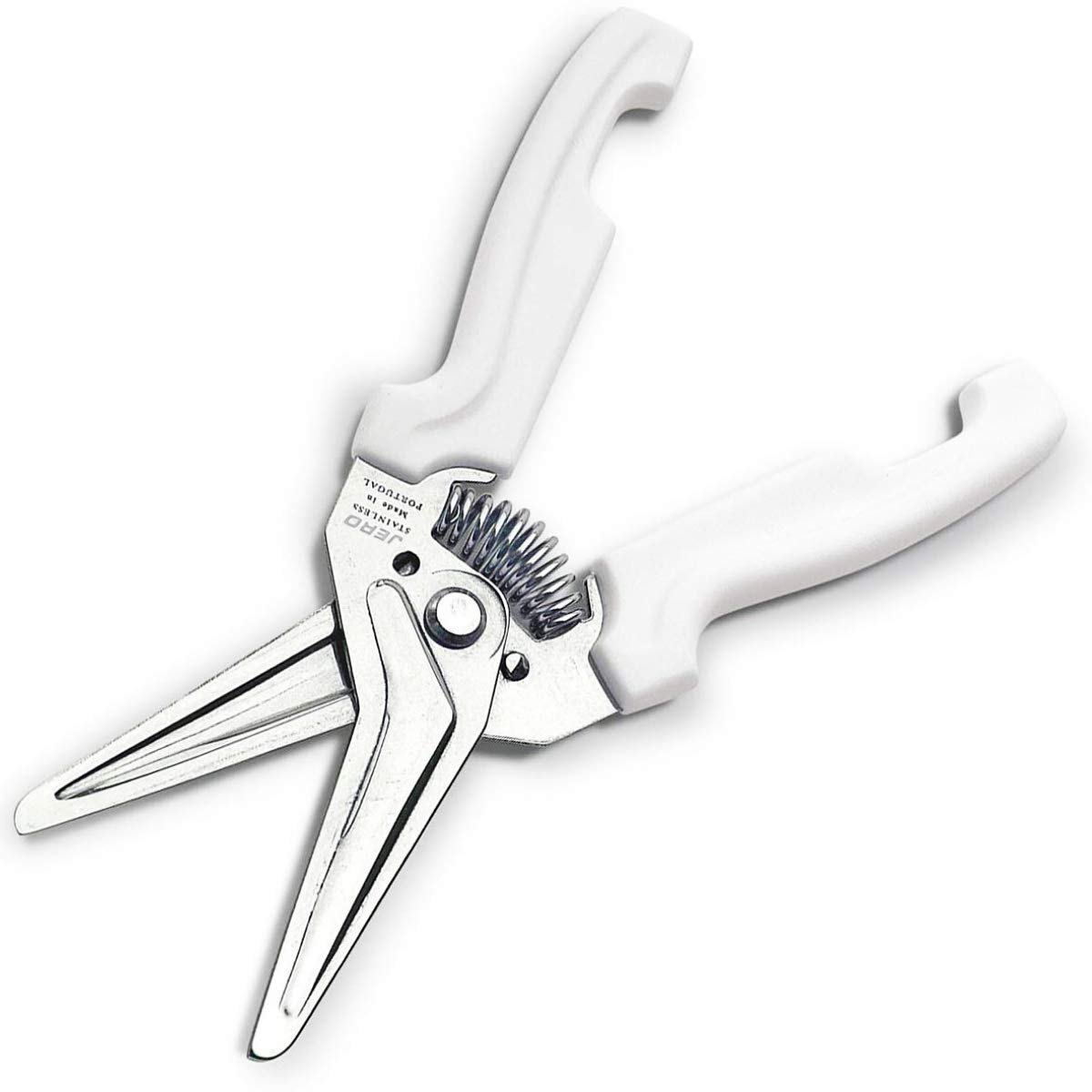 JERO Stainless Steel Kitchen Shears with Holder - Perfect For Herbs, Floral Trimming and Kitchen Use