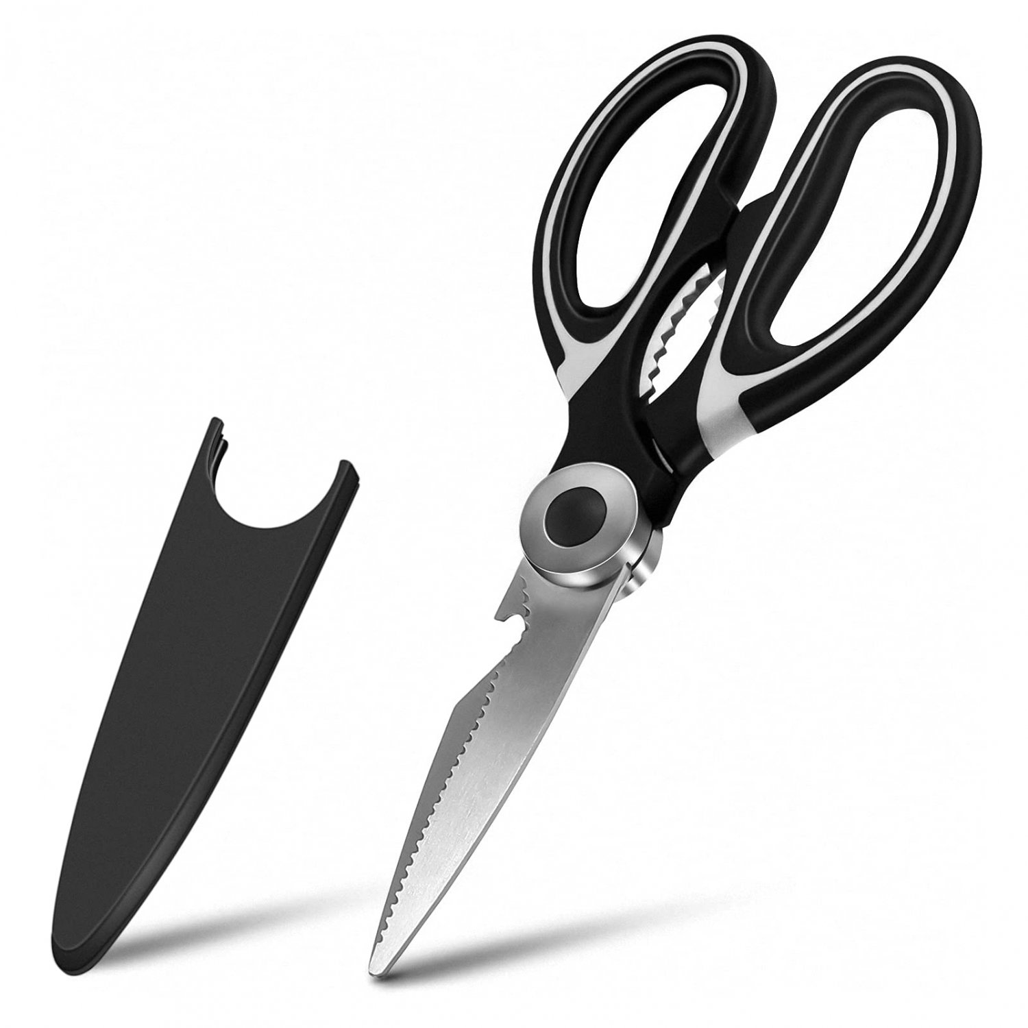 Urbanstrive Heavy Duty Kitchen Shears with Protective Sheath Kitchen