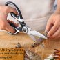 Kitchen Scissors,Multipurpose Kitchen Shears Heavy Duty Dishwasher Safe Food Cooking Scissors, Stain