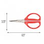 Joyce Chen Red Original Unlimited Kitchen Scissors Handles, Pack-1