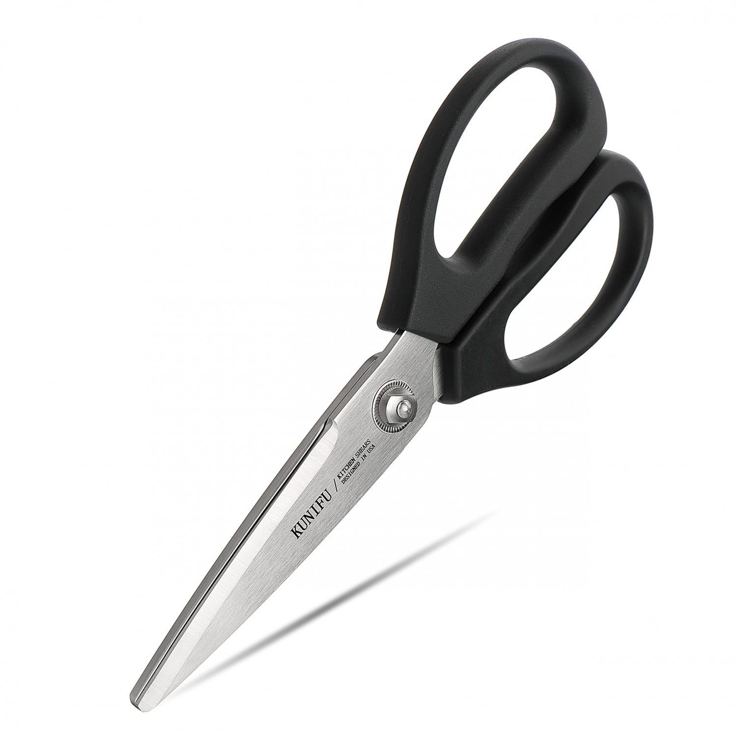 KUNIFU Kitchen Scissors All Purpose Heavy Duty, Kitchen Shears Come Apart Dishwasher Safe, Ultra Sha