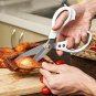Professional Kitchen Shears,Multi Purpose Scissors - Premium Heavy Duty Shears Ultra Sharp Stainless