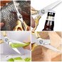 AWinjoy Kitchen Scissors, Heavy Duty Sharp Kitchen Shears Dishwasher Safe ,Gold Kitchen Accessories