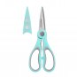 Kitchen Scissors, DREAMIND Blue Kitchen Shears with Magnetic Holder Dishwasher Safe Heavy Duty Sciss