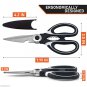 Kitchen Shears with Cover Sharp Scissors - Kitchen Gadgets Utility Scissors All Purpose Stainless St