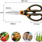 Acelone Kitchen Shears,Kitchen Scissors Heavy Duty Meat Scissors Poultry Shears, Dishwasher Safe Foo