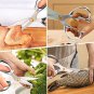 Kitchen Scissors, Heavy Duty Sharp Kitchen Shears, Multipurpose Heavy Duty Stainless Steel Meat Cutt