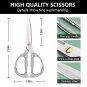 Kitchen Scissors, Heavy Duty Sharp Kitchen Shears, Multipurpose Heavy Duty Stainless Steel Meat Cutt