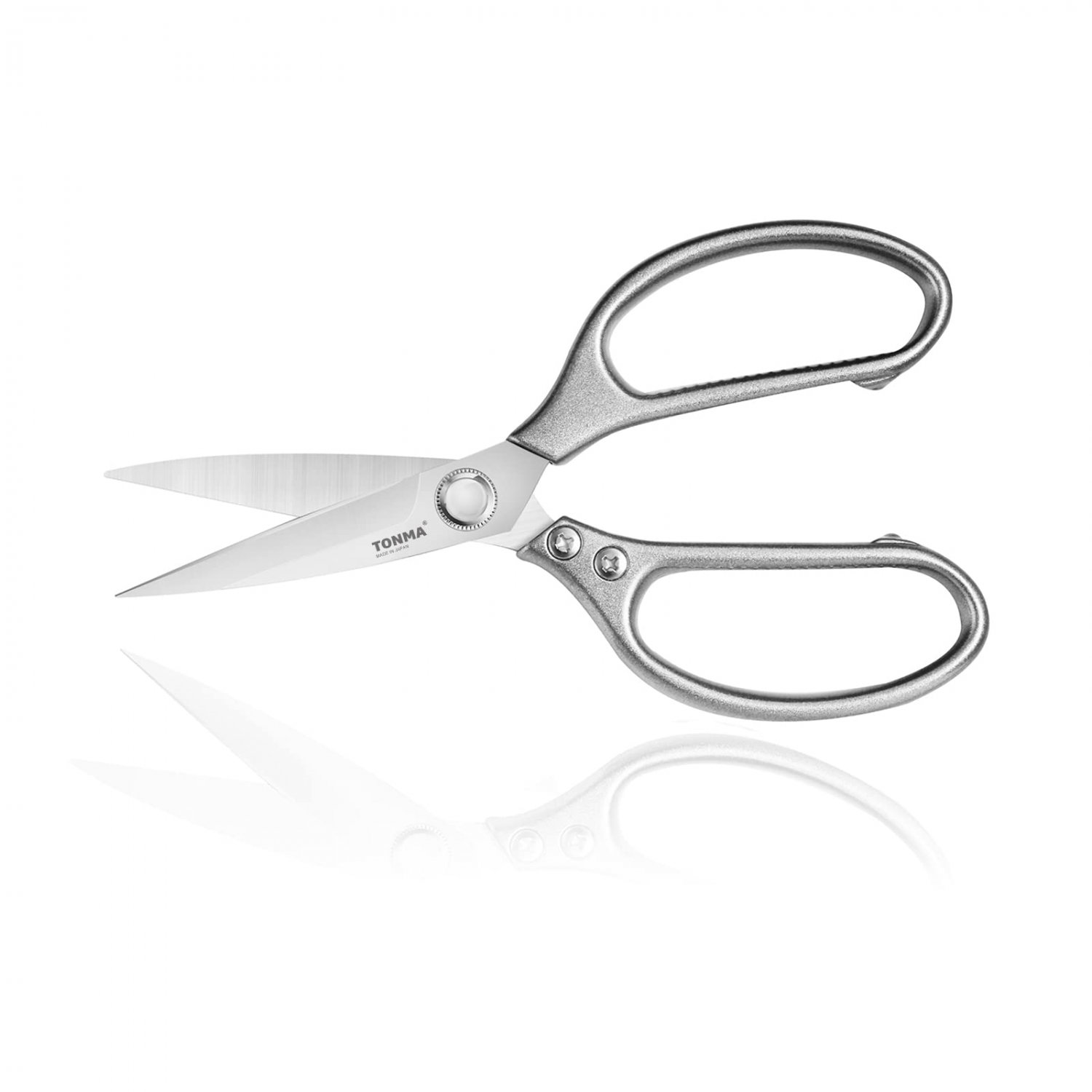 TONMA Kitchen Scissors All-Purpose [Made in Japan], Industrial Grade Poultry Shears Heavy Duty with 