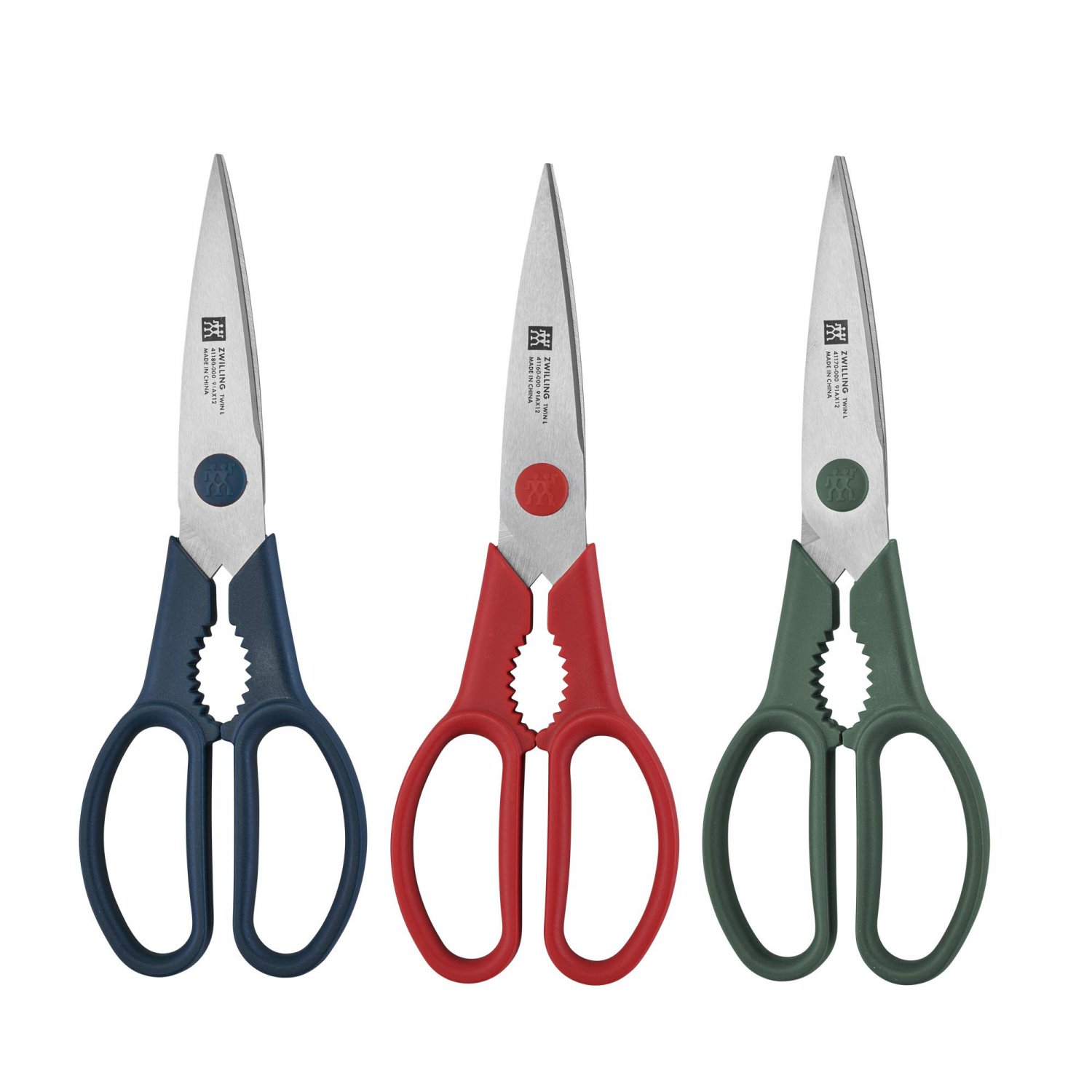 J.A. Henckels Now S S 3-pc Shears Set, 12"" x 6"" x 7"", Black