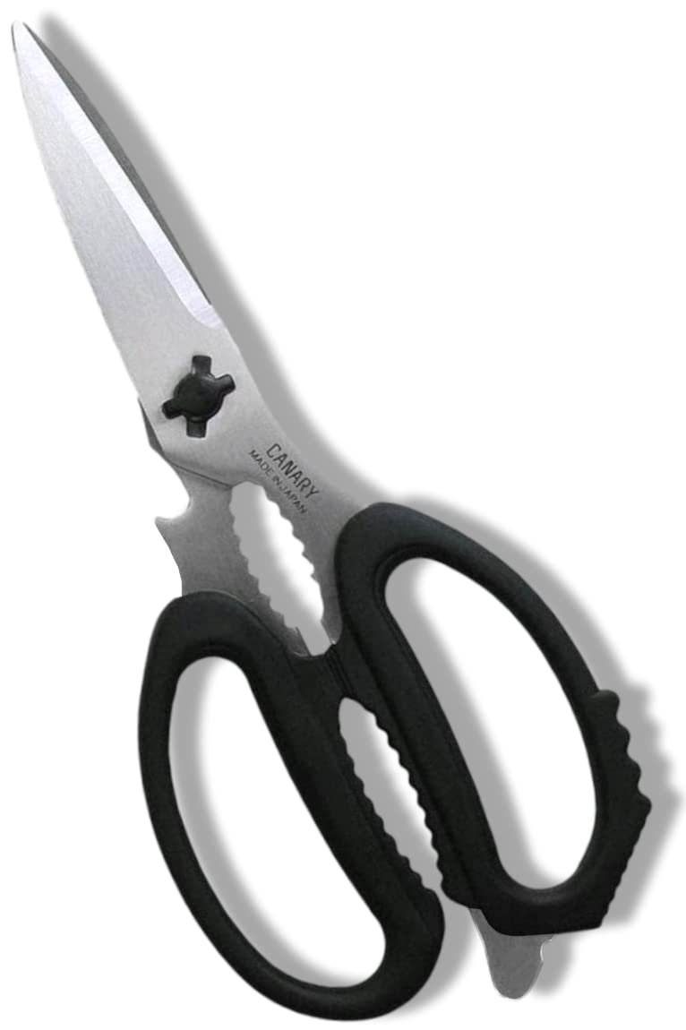 CANARY Japanese Kitchen Shears Heavy Duty, Made in JAPAN, Dishwasher Safe Come Apart Blade, Multipur