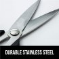 Gorilla Grip All Purpose Food Kitchen Shears, Extra Large, Heavy Duty, Stainless Steel Sharp Blades,