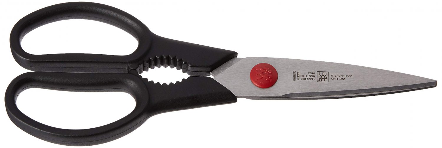 Henckels Kitchen Shears, Multi-Purpose, Dishwasher Safe, Heavy Duty, Stainless Steel 8 Inch (Pack of
