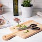 HENCKELS Heavy Duty Kitchen Shears that Come Apart, Dishwasher Safe, Black, Stainless Steel, Blue