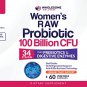 Probiotics for Women 100 Billion CFUs with Prebiotics Shelf Stable Probiotic Supplement 60Capsules
