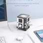 BESTEK USB Power Strip with 10W Wireless Charger 8-Outlet Surge Protector and 40W 6-Port USB Chargin