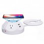 Surge Protector Power Strip Tower with USB Ports, Wireless Charging Tower with 4 AC Outlets & 4 USB