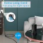 Power Strip with USB Ports, Power Strip Tower Surge Protector with 12 AC Outlets and 4 USB Charging