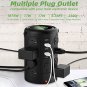 Surge Protector Power Strip Tower with 16 AC Multiple Outlets and 4 USB A Ports & 1 USB C Port and N