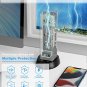Power Strip Surge Protector Tower - 6 Outlets 3 USB Ports(15.5W/3.1A) Charging Tower, 5 Ft Flat Exte