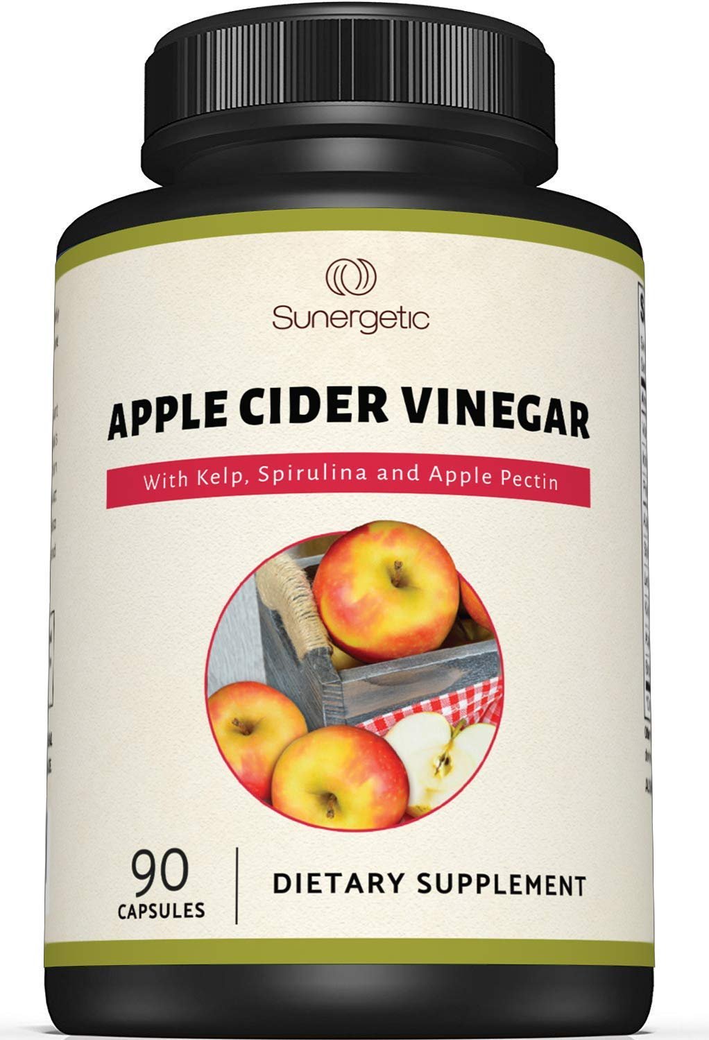 Premium Apple Cider Vinegar Capsules ? Includes Apple Pectin, Spirulina & Kelp ? ACV to Help Support