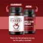 Apple Cider Vinegar Capsules with 500mg Apple Cider Vinegar and 20mg Cayenne Pepper per Serving for 