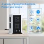 Power Strip Tower with USB C Ports (3.4A) - SMALLRT Surge Protector Tower with 8 AC Outlet and 4 USB