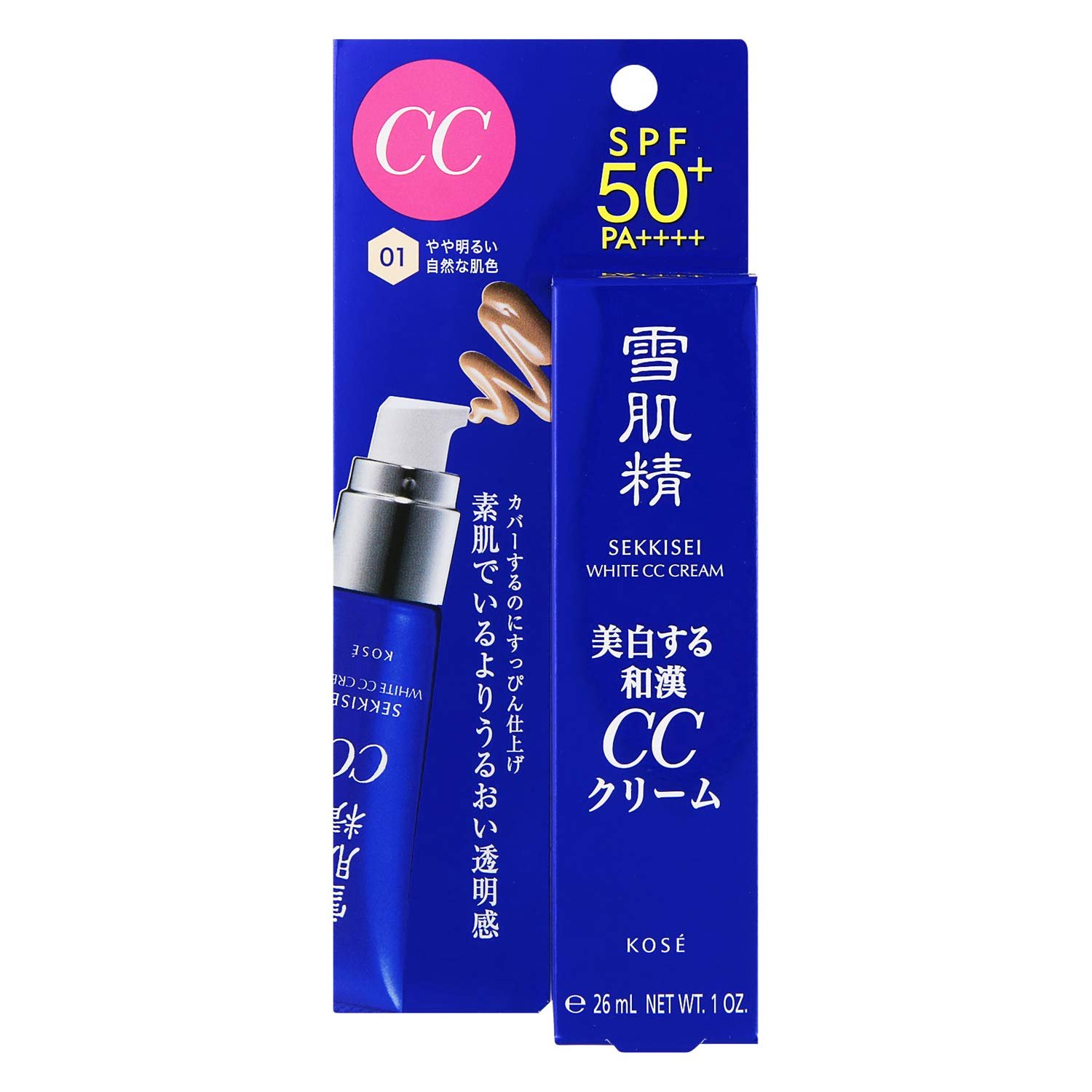 KOSE Sekkisei White CC Cream 30g 01 Bright Skin Color