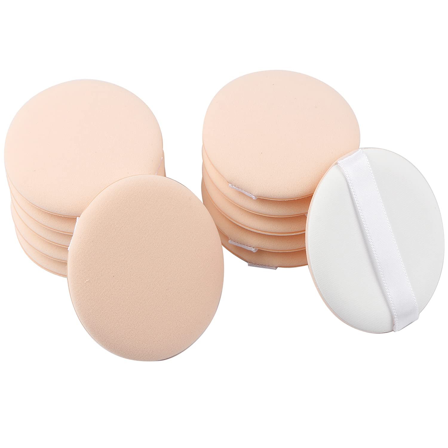 WWYICHEN 2.2 Inch 12 Pieces Small Air in Puff Air Cushion BB Cream Foundation Sponge Air Powder Puff