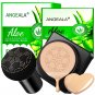ALOE Cushion CC Cream Mushroom Head Foundation, Dazyteai Moisturizing BB Cream Makeup Long (natural