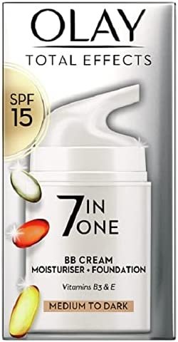 Olay Total Effects 7In1 Touch of Foundation Bb Moisturiser Medium 50Ml